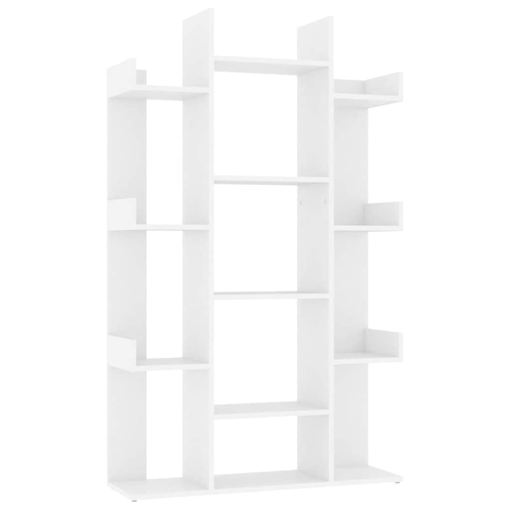 8720286645802_a_en_hd_1 vidaXL Book Cabinet White 86x25.5x140 cm Engineered Wood - Image 2