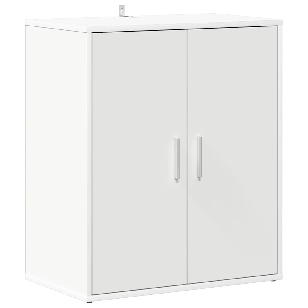 8720286645987_a_en_hd_1 vidaXL Shoe Cabinet White 60x35x70 cm Engineered Wood - Image 2