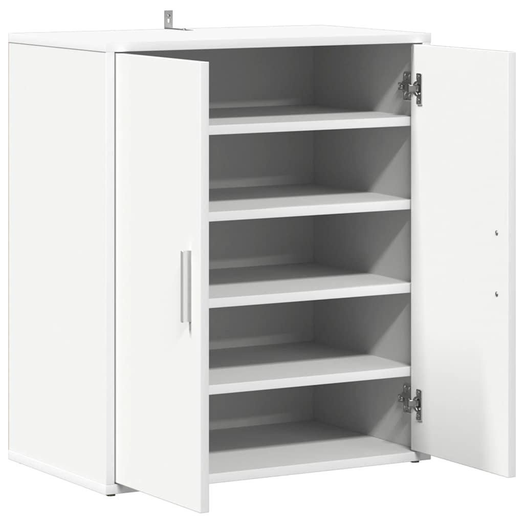 8720286645987_g_en_hd_4 vidaXL Shoe Cabinet White 60x35x70 cm Engineered Wood - Image 7