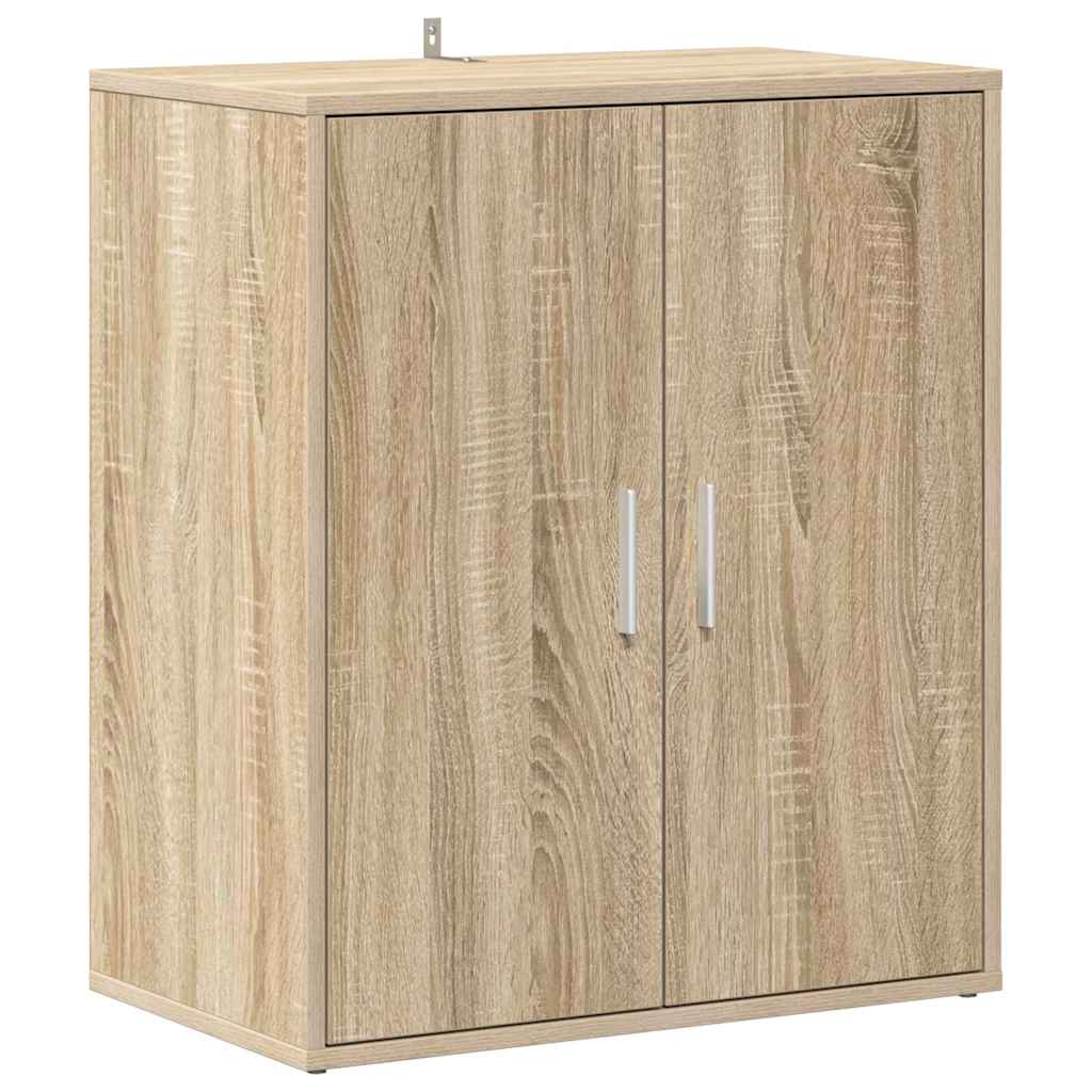 8720286646014_a_en_hd_1 vidaXL Shoe Cabinet Sonoma Oak 60x35x70 cm Engineered Wood - Image 2