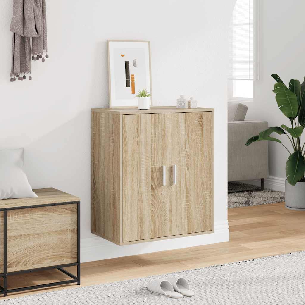8720286646014_g_en_hd_1 vidaXL Shoe Cabinet Sonoma Oak 60x35x70 cm Engineered Wood - Image 4