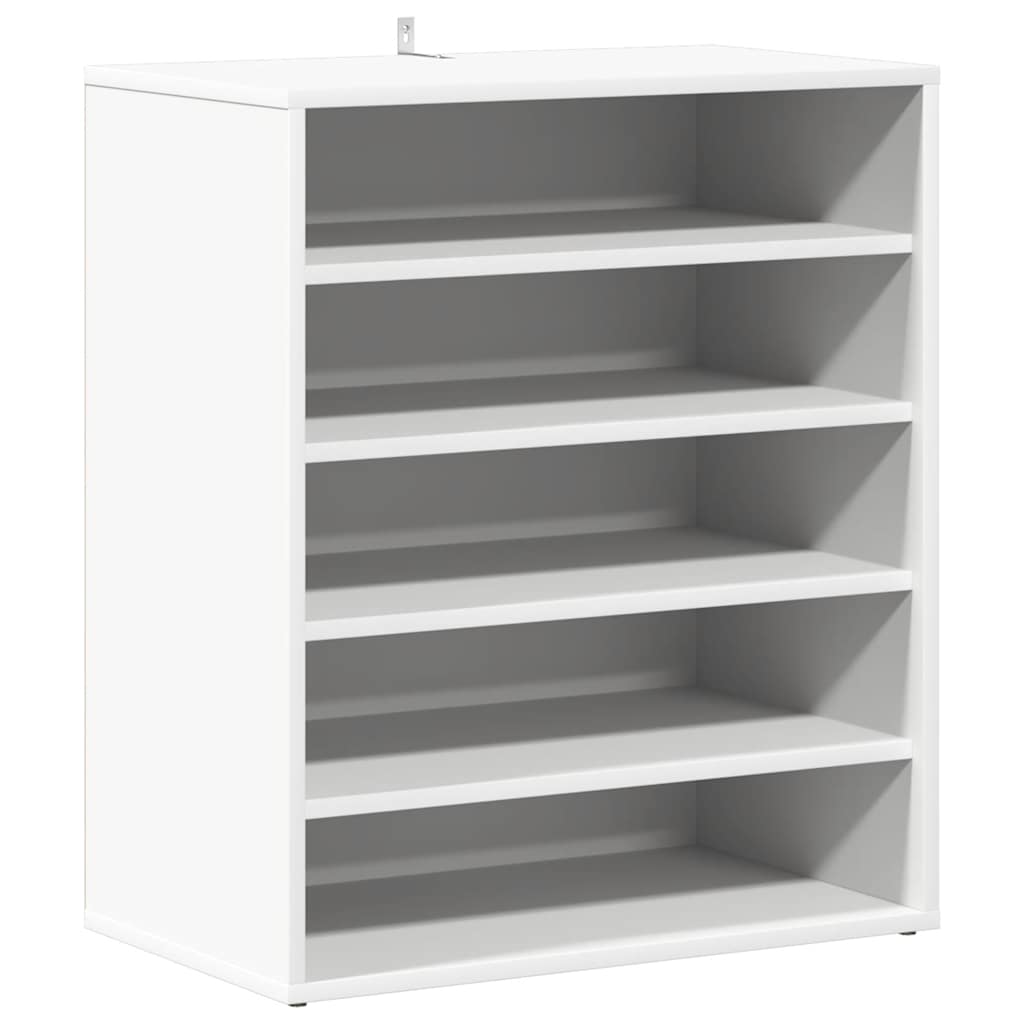 8720286646168_a_en_hd_1 vidaXL Shoe Cabinet White 60x35x70 cm Engineered Wood - Image 2