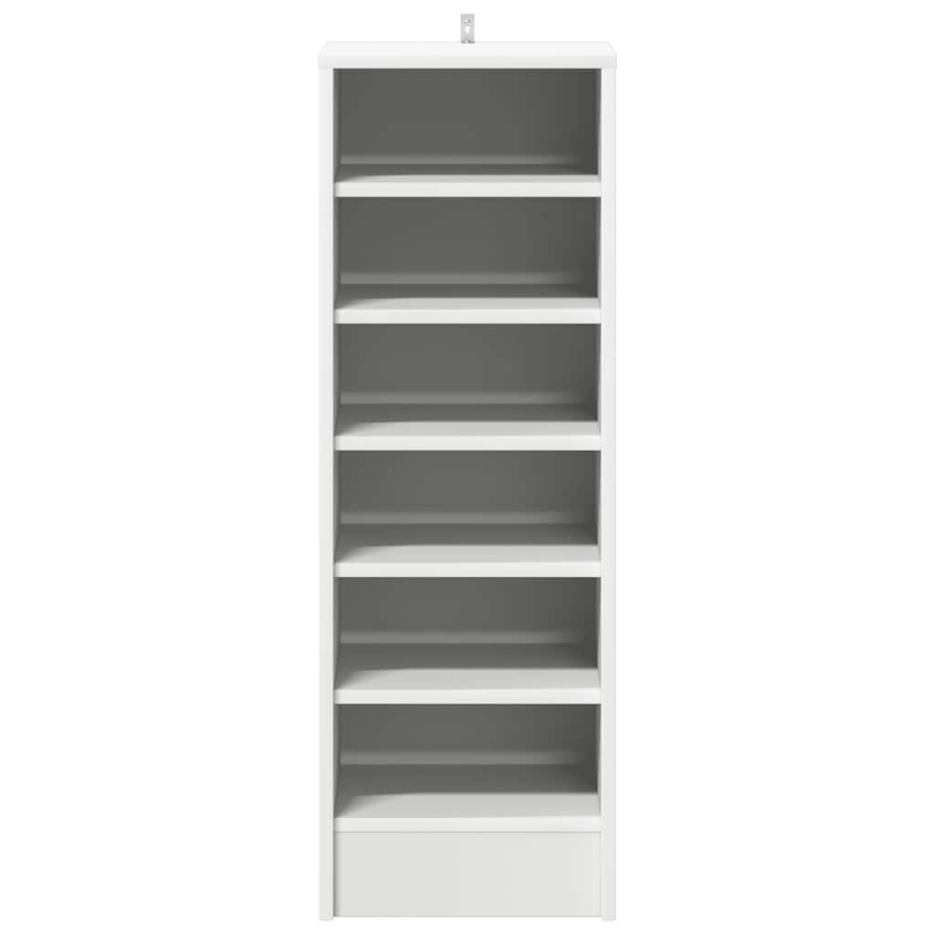 8720286646793_g_en_hd_2 vidaXL Shoe Cabinet White 31.5x35x90 cm Engineered Wood - Image 5