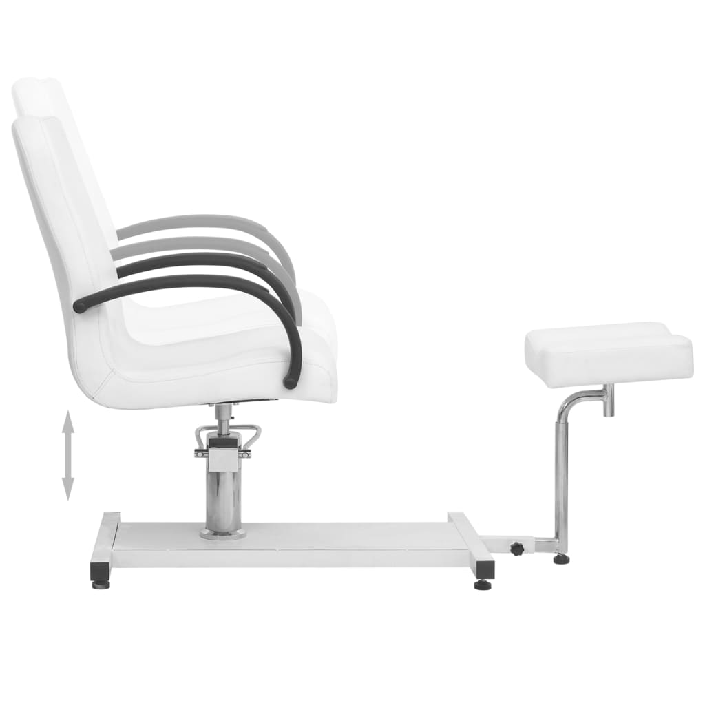 8720286646885_g_en_hd_3 vidaXL Massage Chair with Footrest White 127x60x98 cm Faux Leather - Image 4