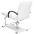 vidaXL Massage Chair with Footrest White 127x60x98 cm Faux Leather - Image 5