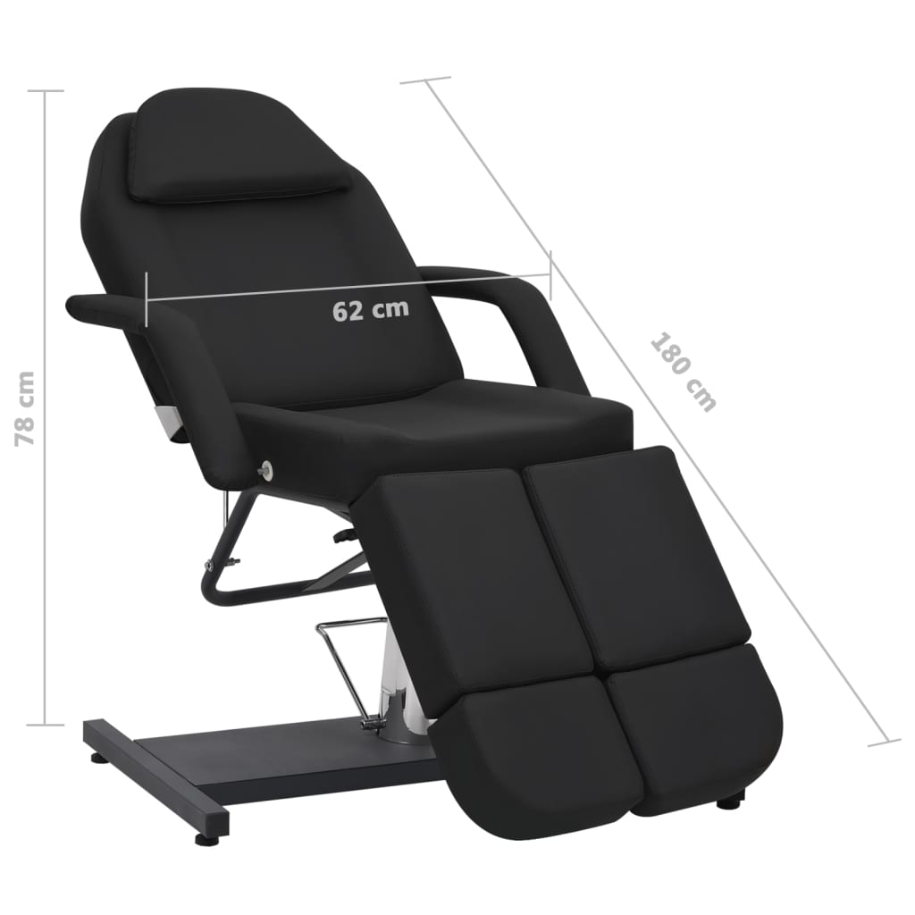 8720286646908_g_en_hd_7 vidaXL Beauty Treatment Chair Faux Leather Black 180x62x78 cm - Image 8