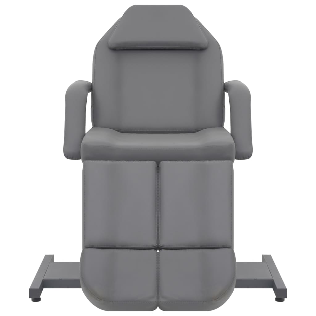 8720286646915_g_en_hd_1 vidaXL Beauty Treatment Chair Faux Leather Grey 180x62x78 cm - Image 2