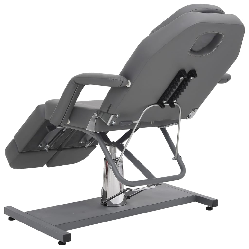 8720286646915_g_en_hd_4 vidaXL Beauty Treatment Chair Faux Leather Grey 180x62x78 cm - Image 5