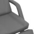 vidaXL Beauty Treatment Chair Faux Leather Grey 180x62x78 cm - Image 7