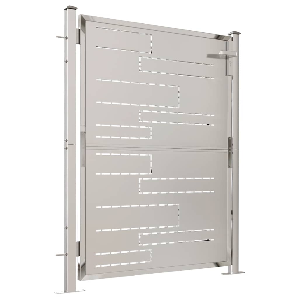 8720286647448_g_en_hd_1 vidaXL Garden Gate 100x120 cm Stainless Steel - Image 3