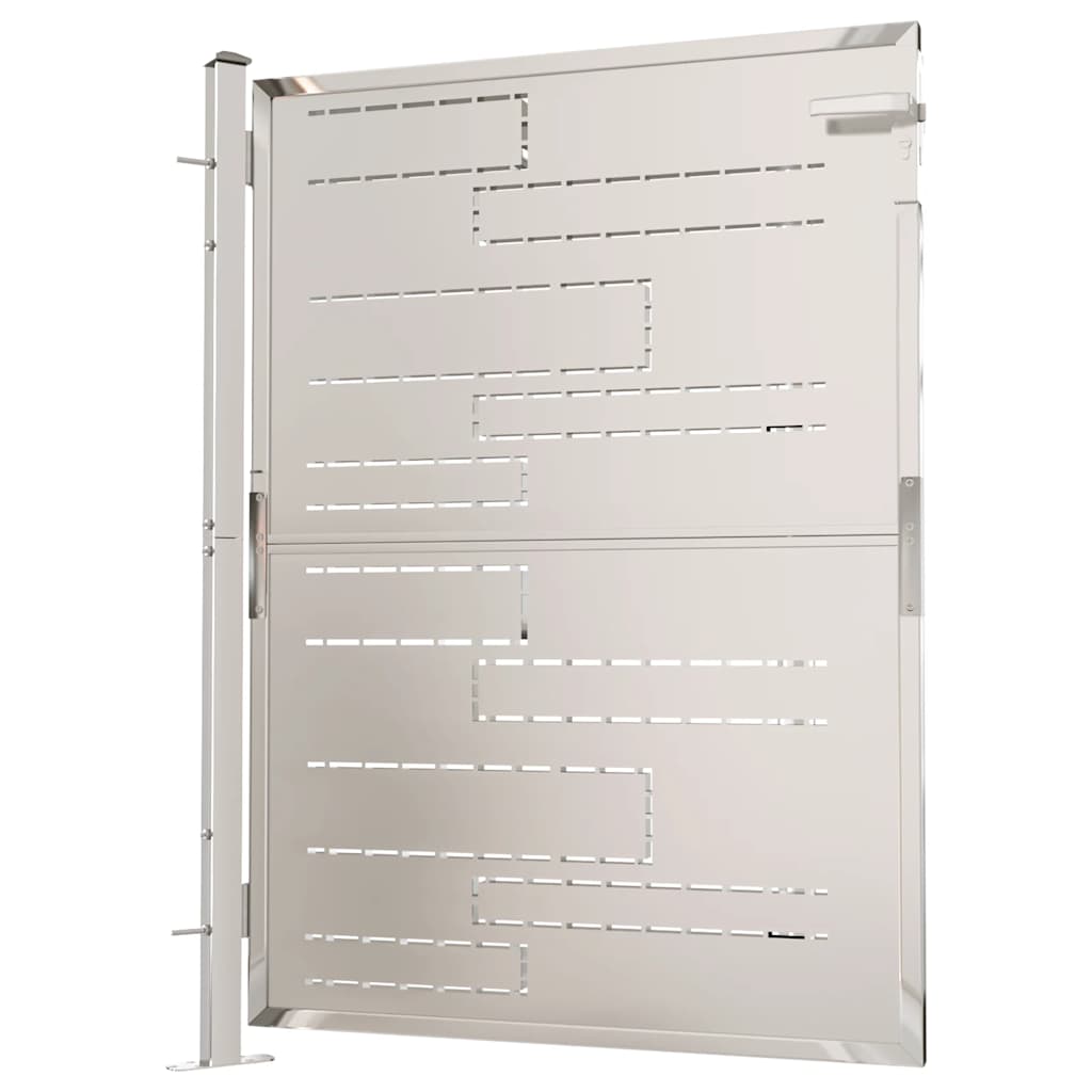 8720286647448_g_en_hd_2 vidaXL Garden Gate 100x120 cm Stainless Steel - Image 4