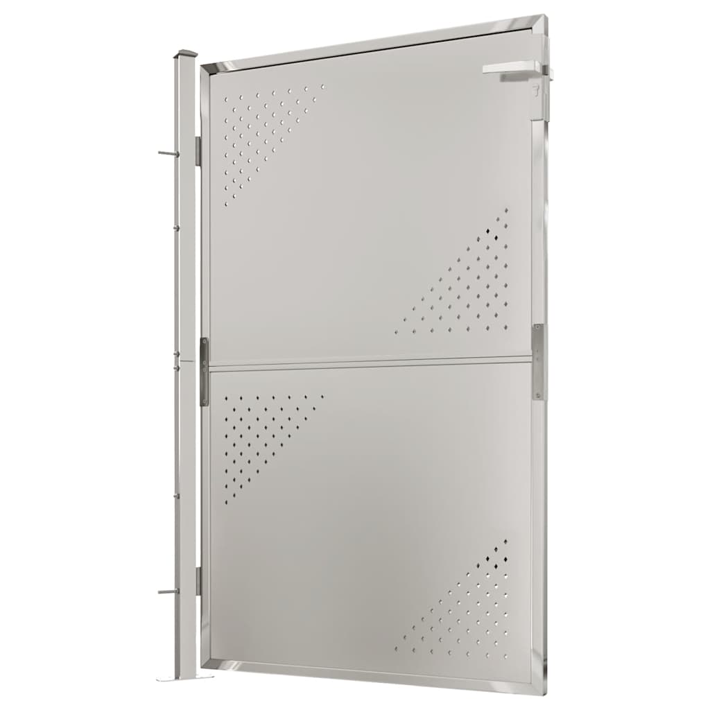 8720286647554_g_en_hd_2 vidaXL Garden Gate 100x145 cm Stainless Steel - Image 4