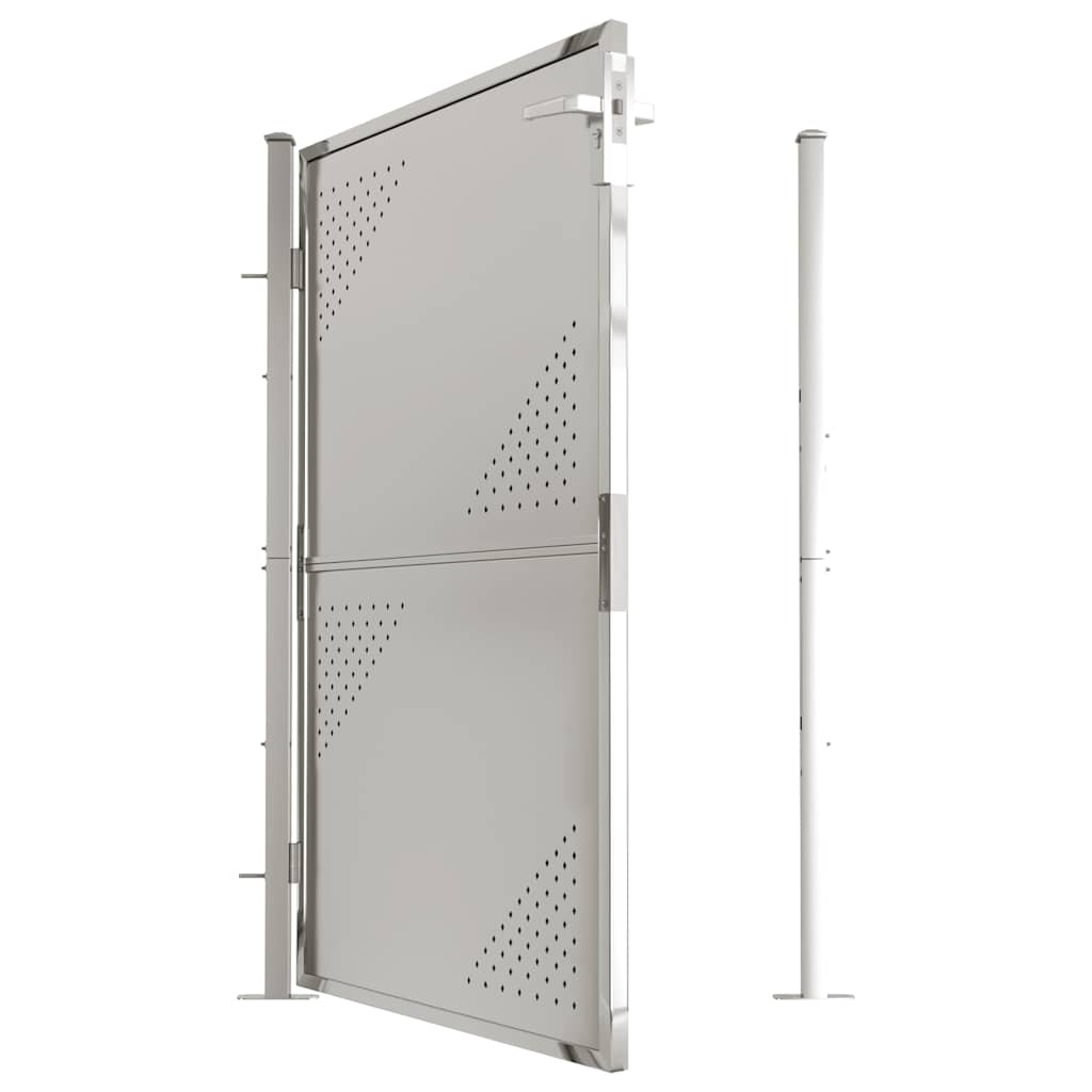 8720286647554_g_en_hd_3 vidaXL Garden Gate 100x145 cm Stainless Steel - Image 5