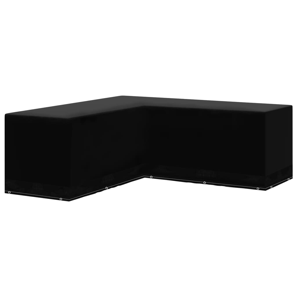 8720286648605_g_en_hd_1 vidaXL Garden Furniture Covers 2 pcs L-Shaped 12 Eyelets 250x250x90 cm - Image 2