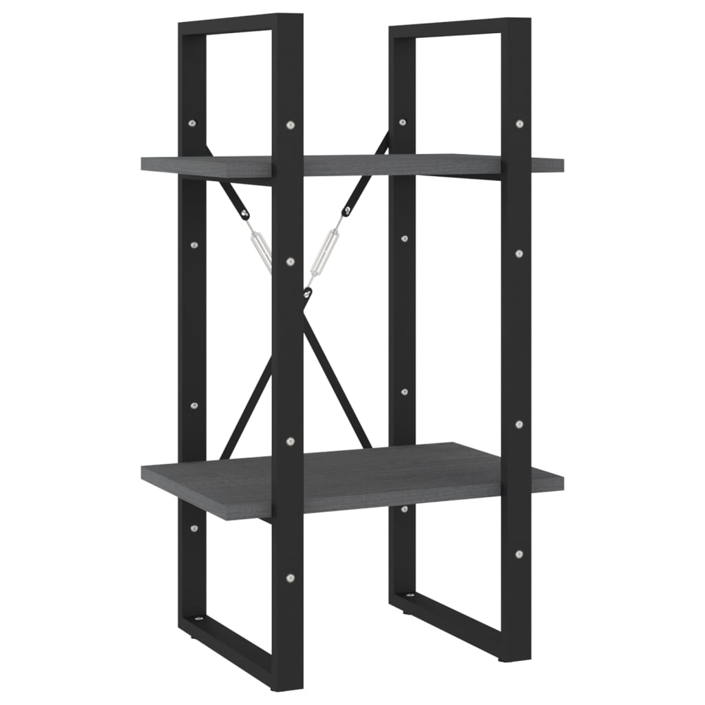 8720286649312_g_en_hd_2 vidaXL 5-Tier Book Cabinet Grey 40x30x175 cm Pinewood - Image 5
