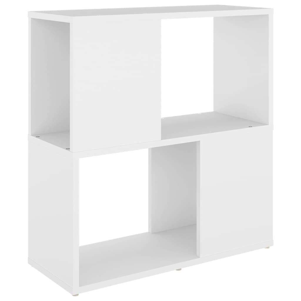 8720286650189_a_en_hd_1 vidaXL Book Cabinet White 60x24x63 cm Engineered Wood - Image 2