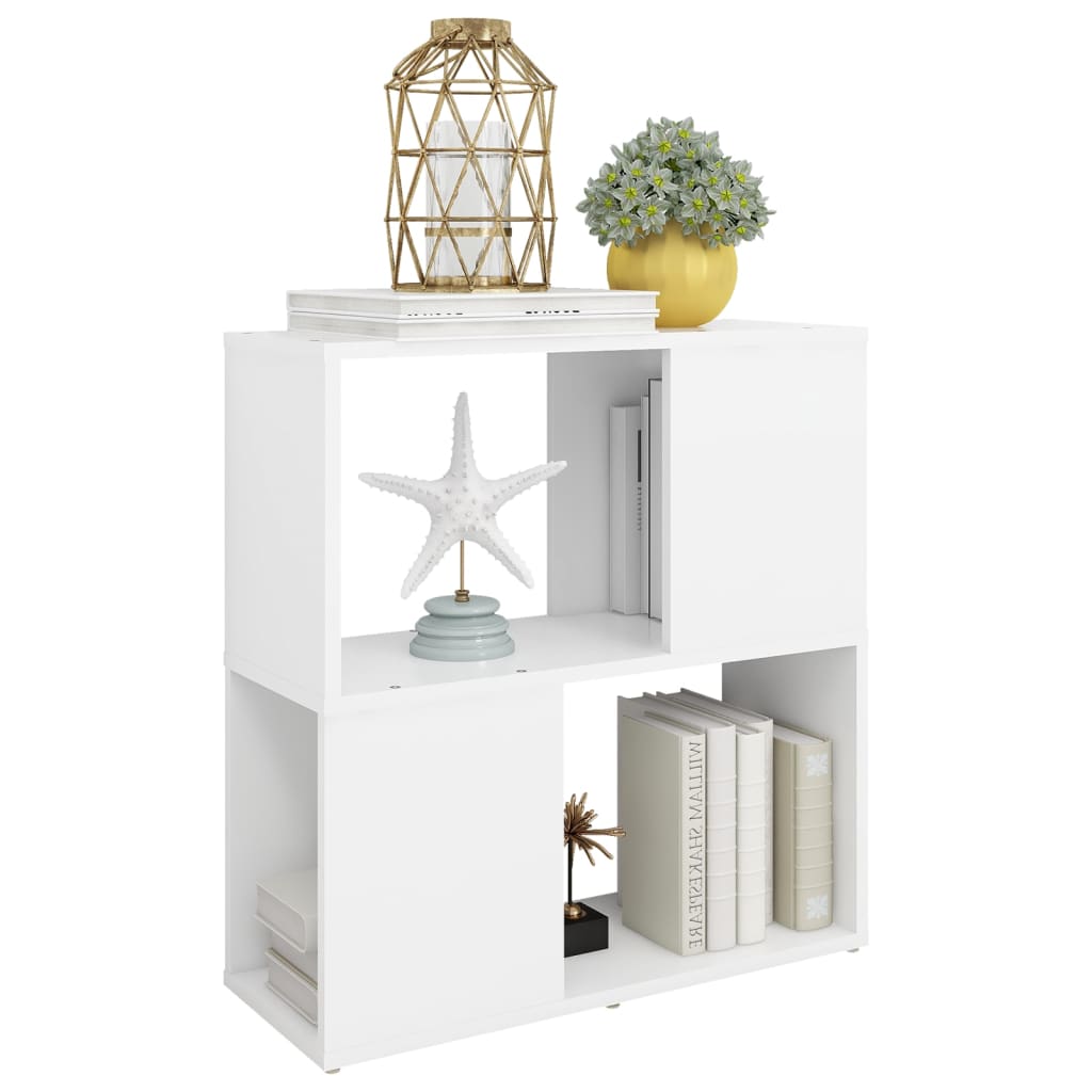 8720286650189_g_en_hd_3 vidaXL Book Cabinet White 60x24x63 cm Engineered Wood - Image 6