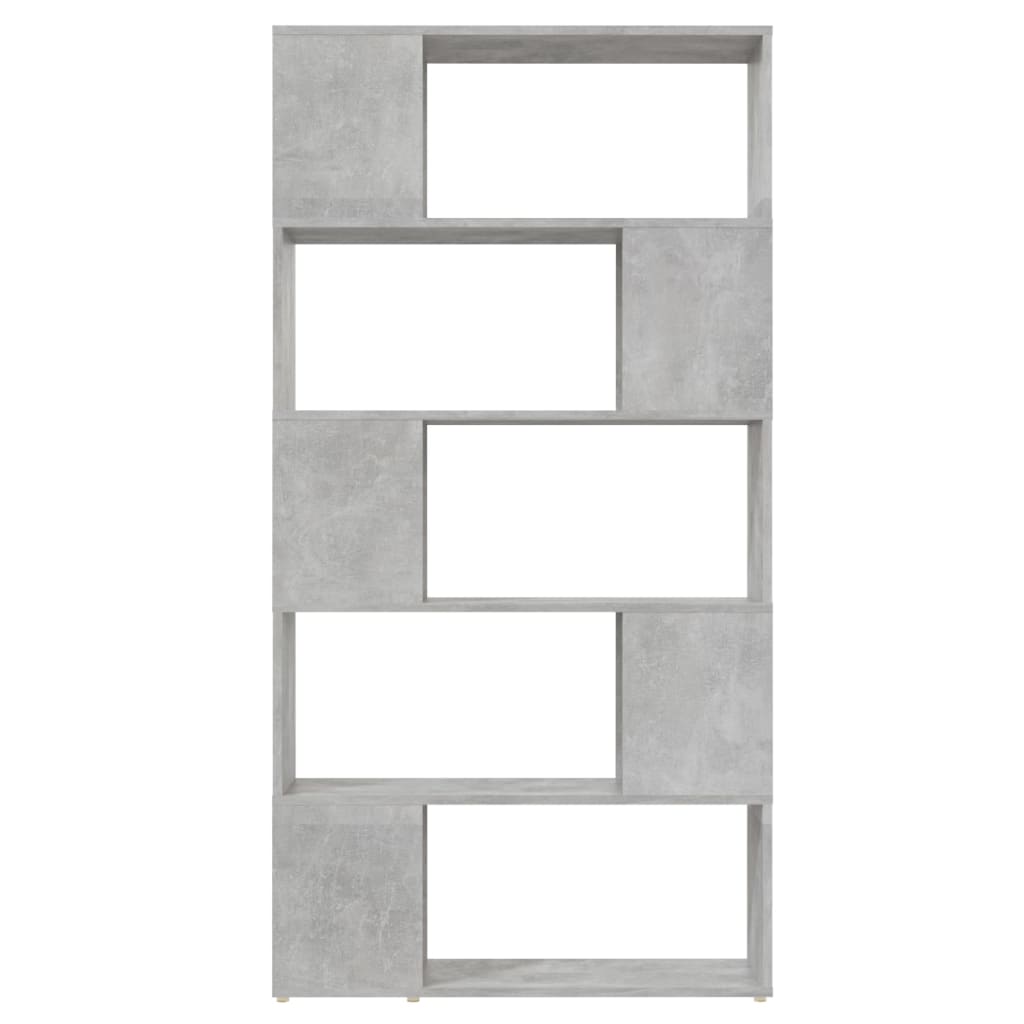 8720286651032_g_en_hd_1 vidaXL Book Cabinet Room Divider Concrete Grey 80x24x155 cm Engineered Wood - Image 4