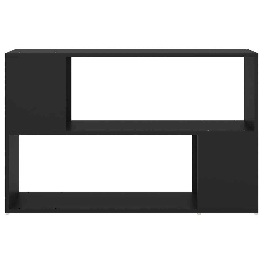 8720286651278_g_en_hd_1 vidaXL Book Cabinet Black 100x24x63 cm Engineered Wood - Image 4