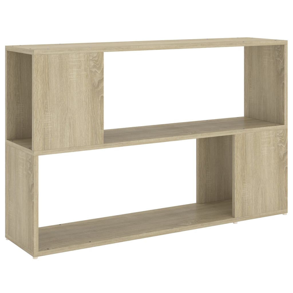 8720286651292_a_en_hd_1 vidaXL Book Cabinet Sonoma Oak 100x24x63 cm Engineered Wood - Image 2