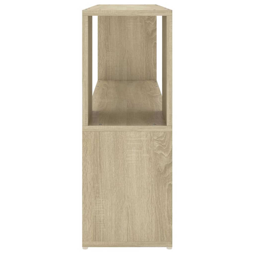 8720286651292_g_en_hd_2 vidaXL Book Cabinet Sonoma Oak 100x24x63 cm Engineered Wood - Image 5