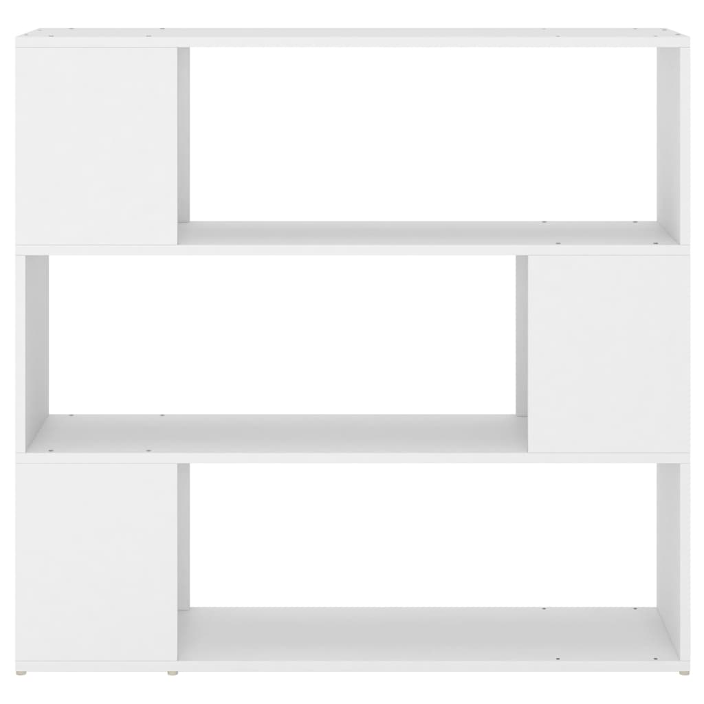 8720286651353_g_en_hd_3 vidaXL Book Cabinet Room Divider White 100x24x94 cm - Image 6
