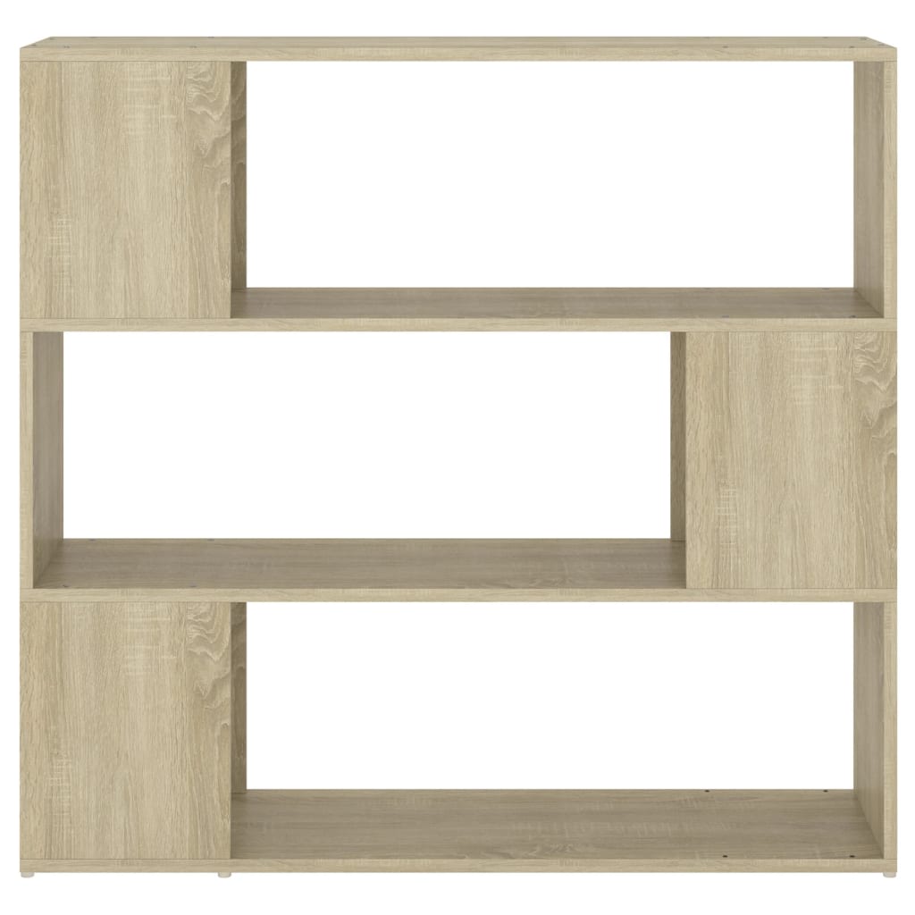 8720286651384_g_en_hd_3 vidaXL Book Cabinet Room Divider Sonoma Oak 100x24x94 cm - Image 6
