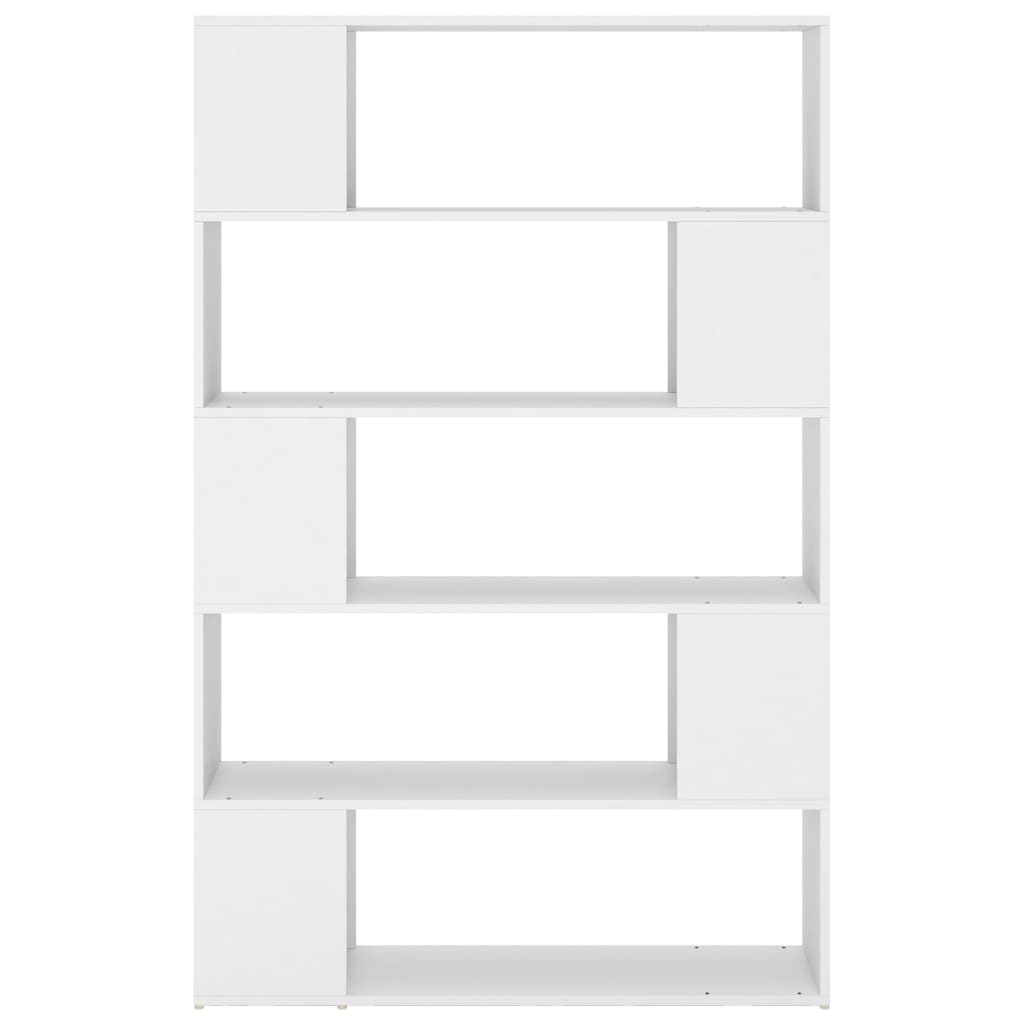 8720286651537_g_en_hd_1 vidaXL Book Cabinet Room Divider White 100x24x155 cm Engineered Wood - Image 4