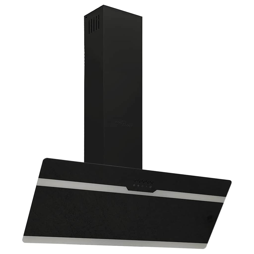8720286651872_a_en_hd_1 vidaXL Wall Range Hood 90 cm Steel and Tempered Glass Black - Image 2