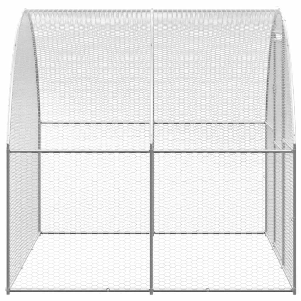 8720286651988_g_en_hd_2 vidaXL Outdoor Chicken Coop 3x2x2 m Galvanised Steel - Image 3