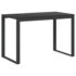 vidaXL Computer Desk Black 110x60x73 cm Engineered Wood - Image 2