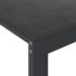 vidaXL Computer Desk Black 110x60x73 cm Engineered Wood - Image 4