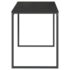 vidaXL Computer Desk Black 110x60x73 cm Engineered Wood - Image 5