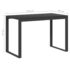 vidaXL Computer Desk Black 110x60x73 cm Engineered Wood - Image 6