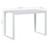 vidaXL Computer Desk White 110x60x73 cm Engineered Wood - Image 6