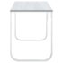 vidaXL Computer Desk White 110x60x73 cm Engineered Wood - Image 4