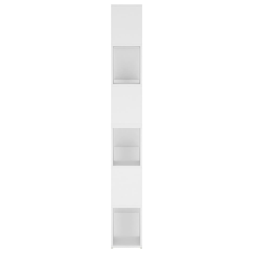 8720286661390_g_en_hd_4 vidaXL Book Cabinet Room Divider White 100x24x188 cm - Image 7