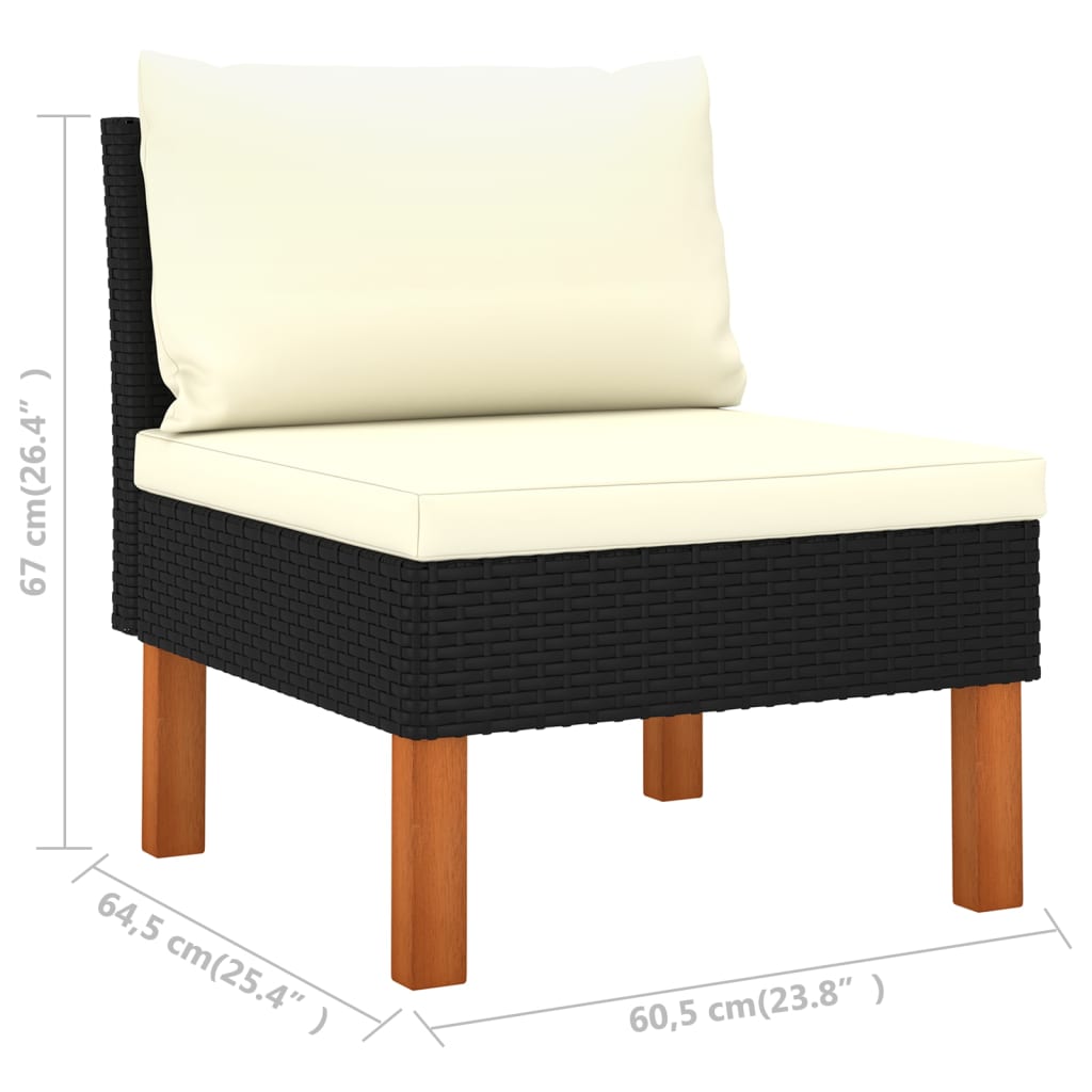8720286661598_g_en_hd_7 vidaXL 10 Piece Garden Lounge Set Poly Rattan and Eucalyptus Wood Black - Image 8