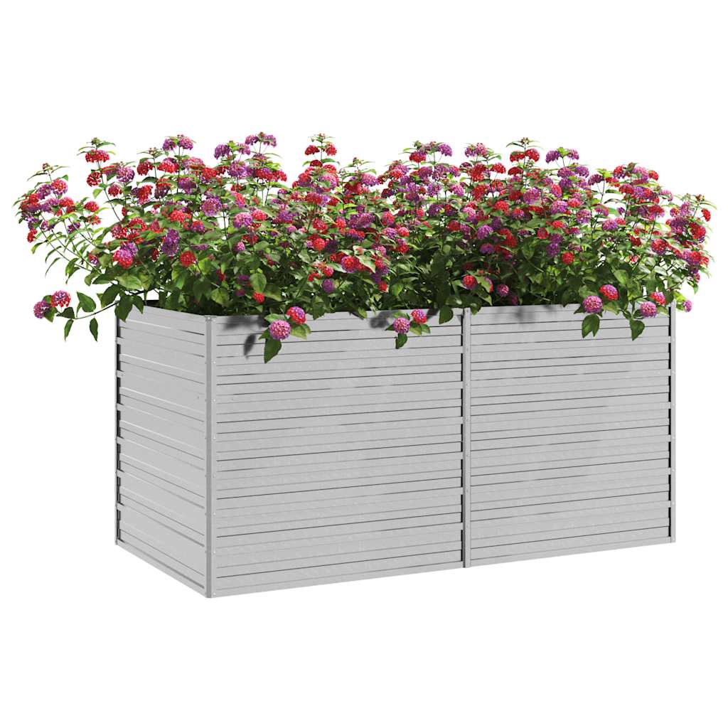8720286661703_g_en_hd_1 vidaXL Garden Raised Bed 160x80x77 cm Galvanized Steel Silver - Image 3
