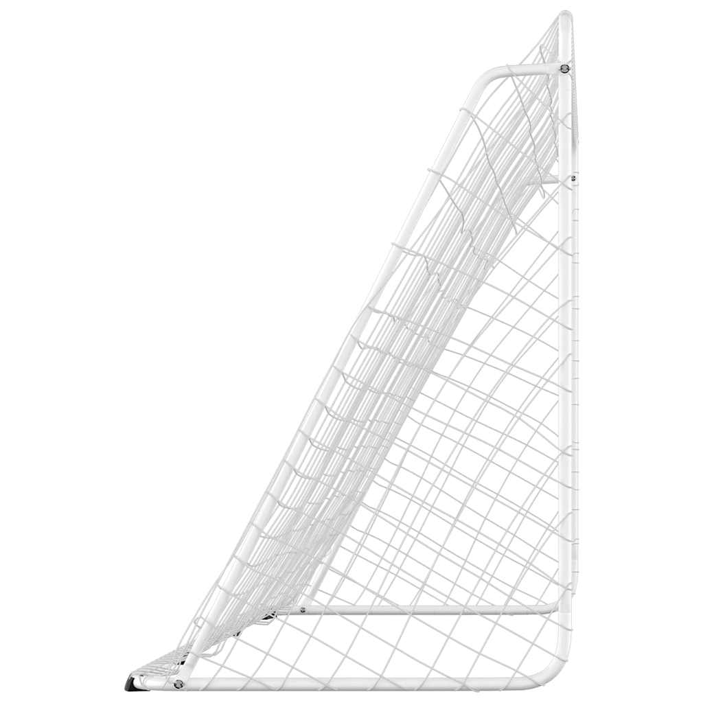 8720286662366_g_en_hd_2 vidaXL Football Goal with Net White 366x122x182 cm Steel - Image 4