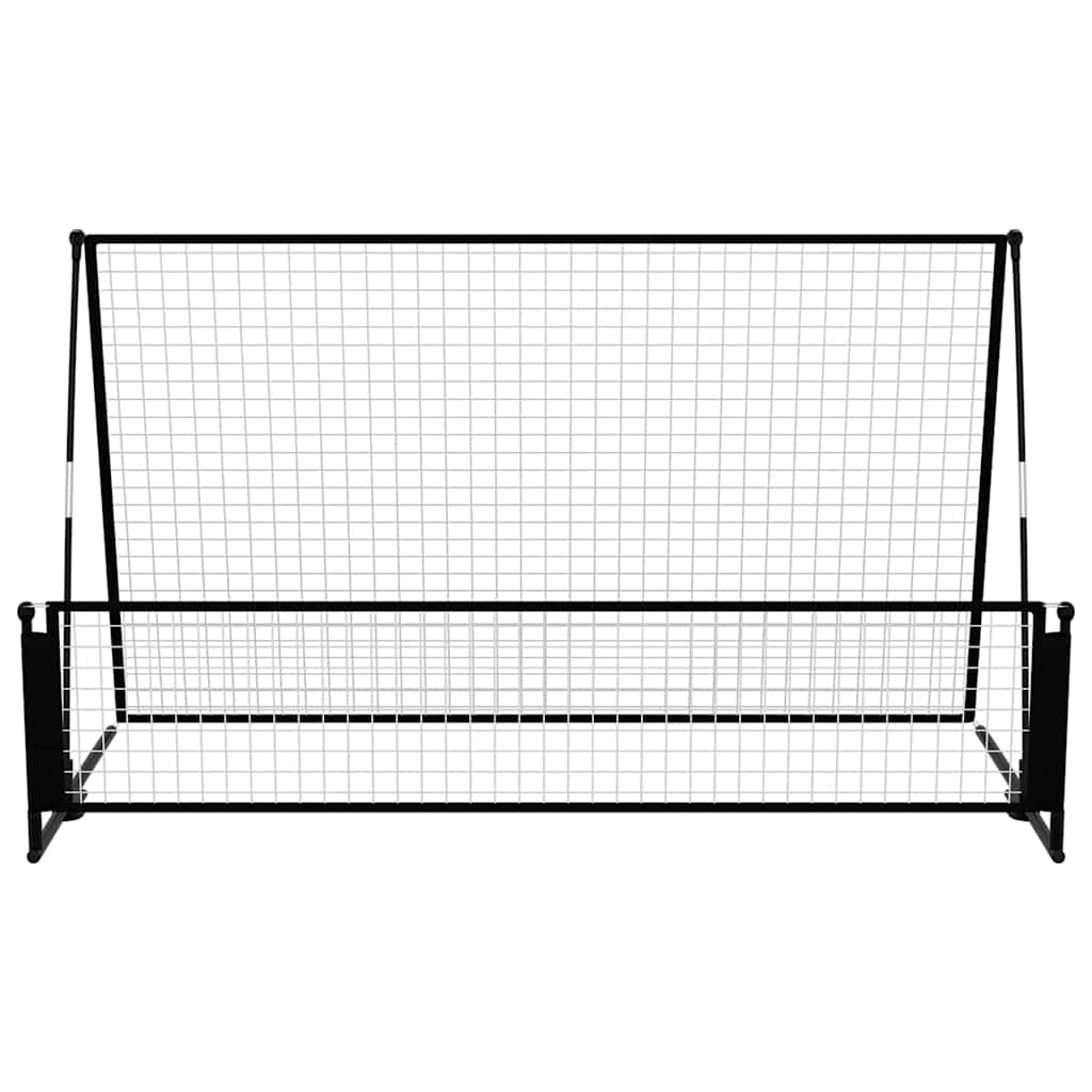 8720286662380_g_en_hd_1 vidaXL 2 in 1 Soccer Rebounder Football Goal 202x104x120 cm Steel - Image 3