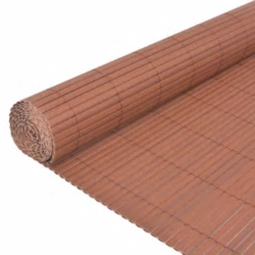 8720286663080_g_en_hd_2 vidaXL Double-Sided Garden Fence 110x500 cm Brown - Image 3