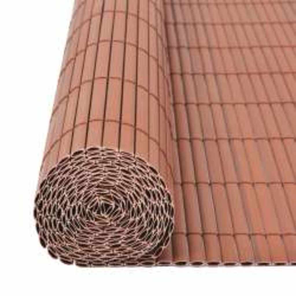 8720286663080_g_en_hd_3 vidaXL Double-Sided Garden Fence 110x500 cm Brown - Image 4