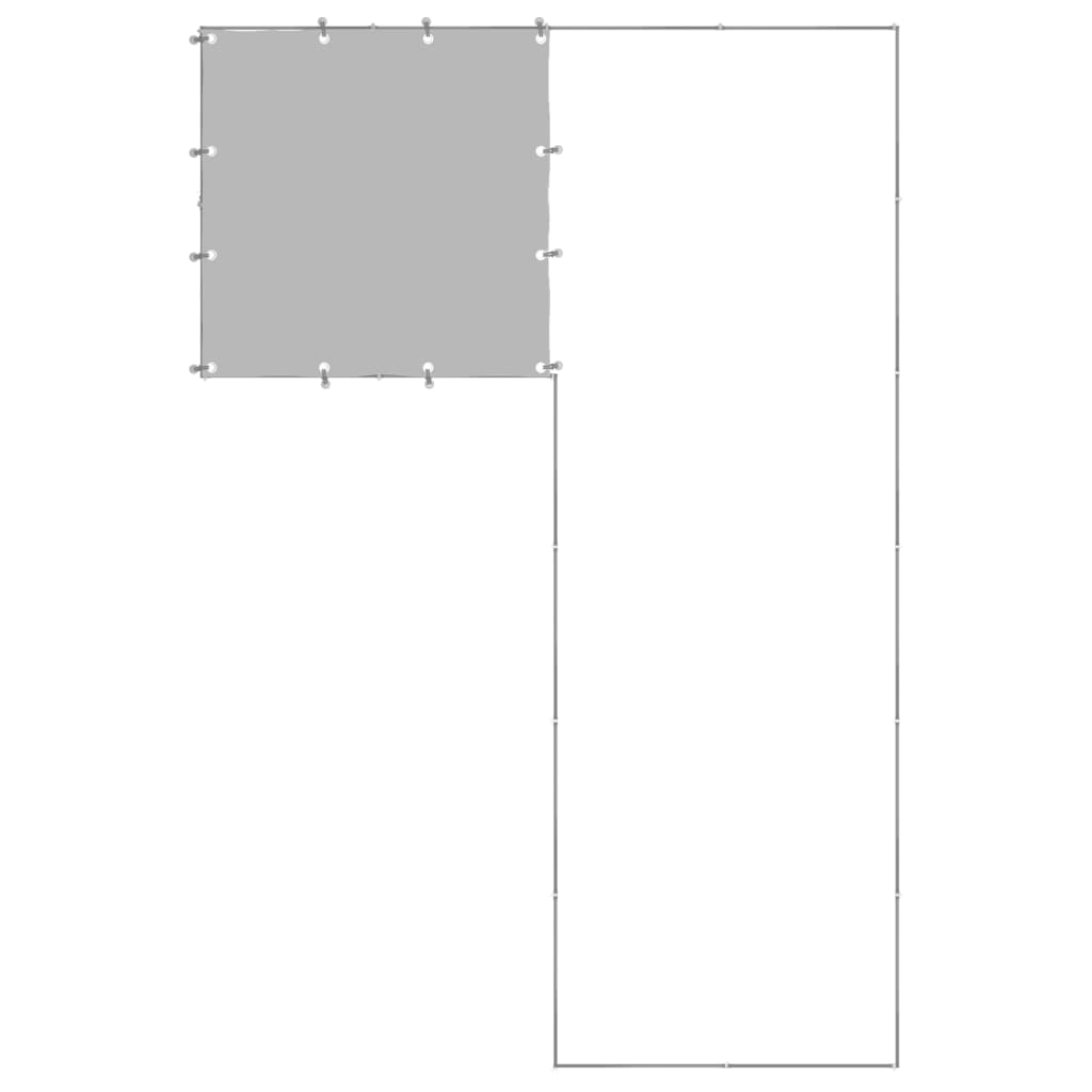 8720286664926_g_en_hd_3 vidaXL Dog Kennel Silver 4.84 m² Steel - Image 4