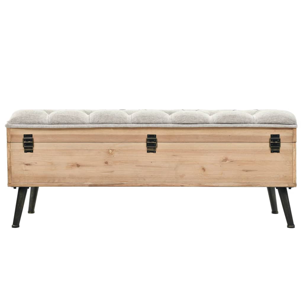 8720286666098_g_en_hd_3 vidaXL Storage Bench 110 cm Solid Firwood - Image 4