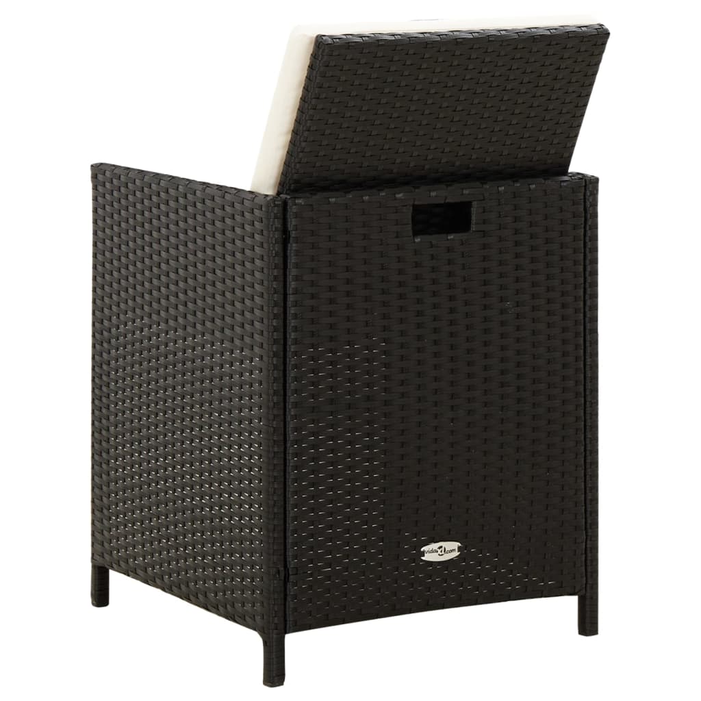 8720286666739_g_en_hd_4 vidaXL 4 Piece Garden Chair and Stool Set Poly Rattan Black - Image 5