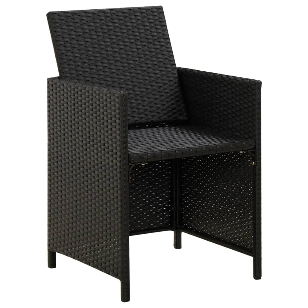 8720286666739_g_en_hd_5 vidaXL 4 Piece Garden Chair and Stool Set Poly Rattan Black - Image 6