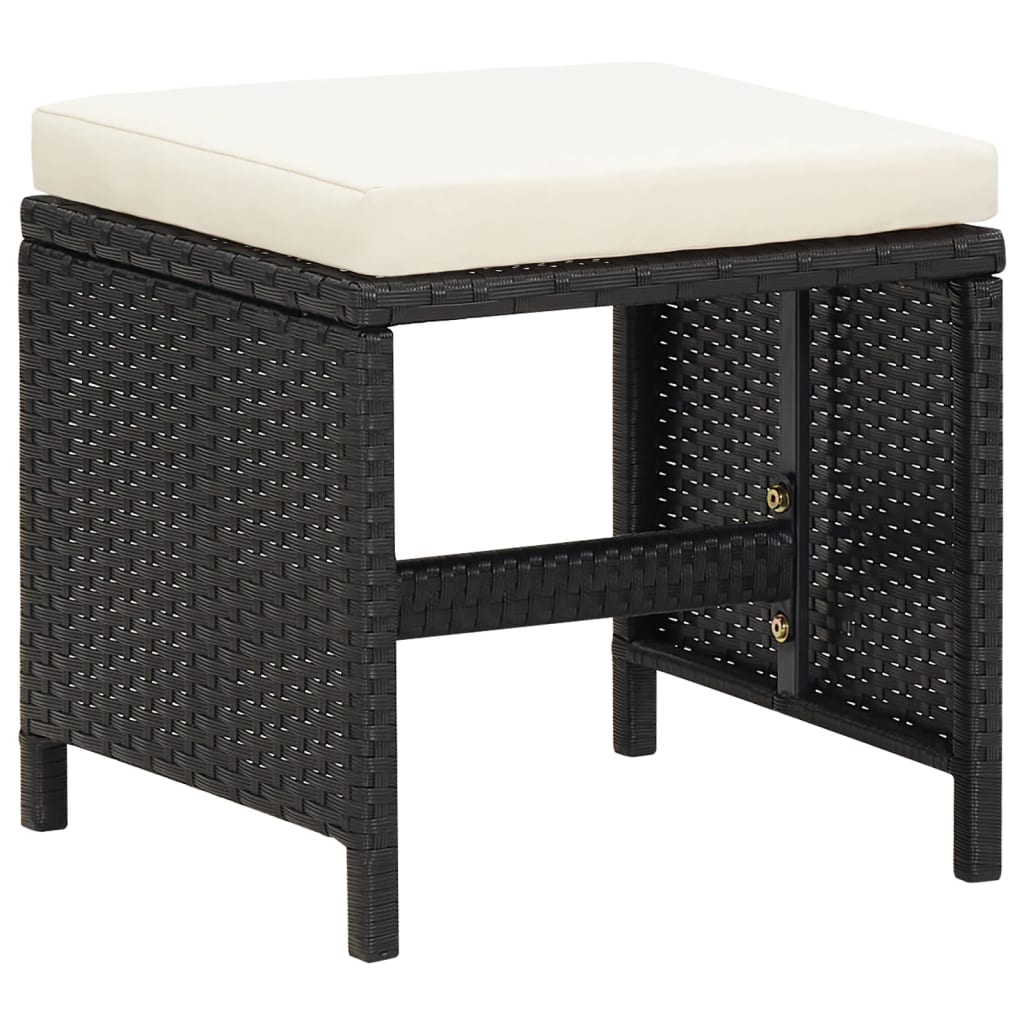 8720286666739_g_en_hd_6 vidaXL 4 Piece Garden Chair and Stool Set Poly Rattan Black - Image 7