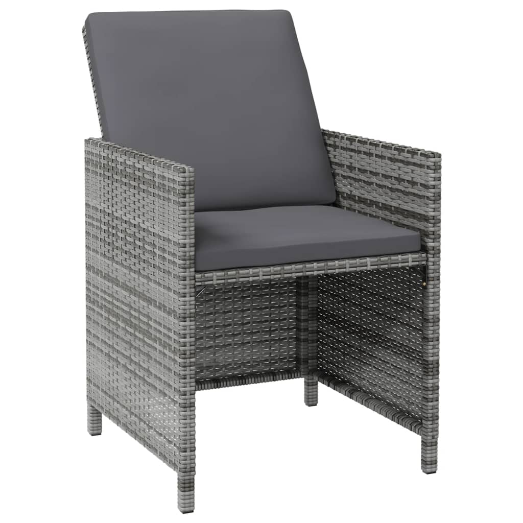 8720286666753_g_en_hd_2 vidaXL 4 Piece Garden Chair and Stool Set Poly Rattan Grey - Image 4