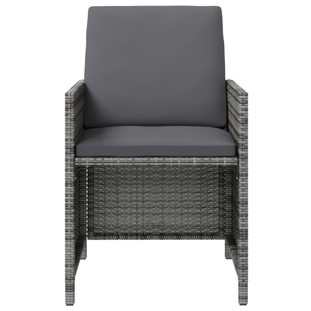 8720286666753_g_en_hd_3 vidaXL 4 Piece Garden Chair and Stool Set Poly Rattan Grey - Image 5